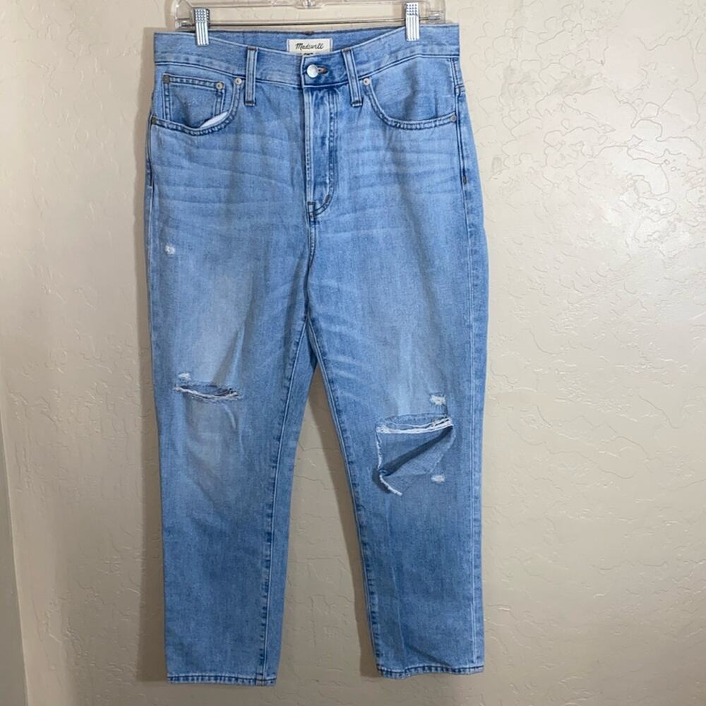 Madewell the perfect vintage crop jeans